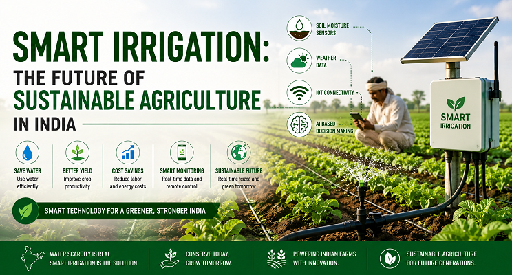 Smart Irrigation: The Future of Sustainable Agriculture in India